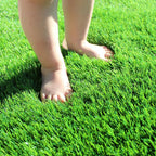 Artificial Grass Turf 3FTX8FT, 1.38" Pile Height Realistic Synthetic Grass, Indoor Outdoor Pet Faux Grass Astro Rug Carpet for Garden Backyard Patio Balcony
