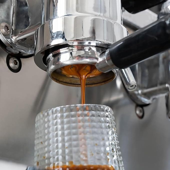 watchget 51mm Espresso Puck Screen Lower Shower Screen Espresso Filter for 51mm Portafilter Filter Basket 1mm Thickness 150μm Coffee Filter 316 Stainless Steel Reusable Espresso Screen