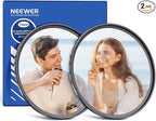 NEEWER 72mm 1/4 & 1/8 Black Diffusion Camera Lens Filter 2 Pack Set, Dreamy Cinematic Effect Filter Multicoated Glass Storage Case Cleaning Cloth, for Portrait Photography Video