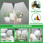 Plant Grow Light, Plant Lamp for Indoor Plants Growing, 6000K White Red Light for Succulents Mini Small Plants Growth (Without Timer/Dimming)