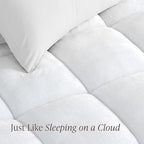 Bare Home Split Head Flex King Microplush Mattress Topper - Pillow Top Reversible - Dual Sided All-Season - 8" to 24" Deep Pocket - Soft Fitted Cover - Plush Mattress Pad (Split Head Flex King)
