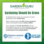 Garden Guru Hand Weeder Tool with Ergonomic Handle - Weed Puller for Planting, Weeding, Flower and Vegetable Care in Lawn Garden Yard | Rust Resistant (2 Pack)