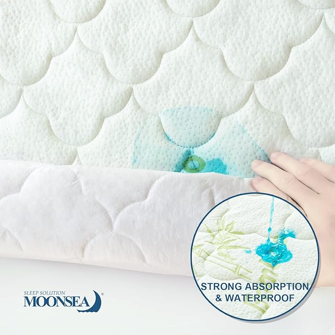 Toddler Travel Bed Cover, Kids Air Mattress Protector Waterproof, Compatible with Hiccapop or EnerPlex Inflatable Toddler Travel Bed
