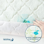 Toddler Travel Bed Cover, Kids Air Mattress Protector Waterproof, Compatible with Hiccapop or EnerPlex Inflatable Toddler Travel Bed