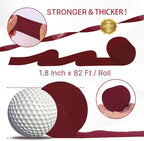 PartyWoo Burgundy Crepe Paper Streamers 4pcs 328ft Pack of Maroon Crepe Paper Streamers for Graduation Wedding Engagement Birthday Bachelorette Citizenship Strawberry Theme Party Decorations