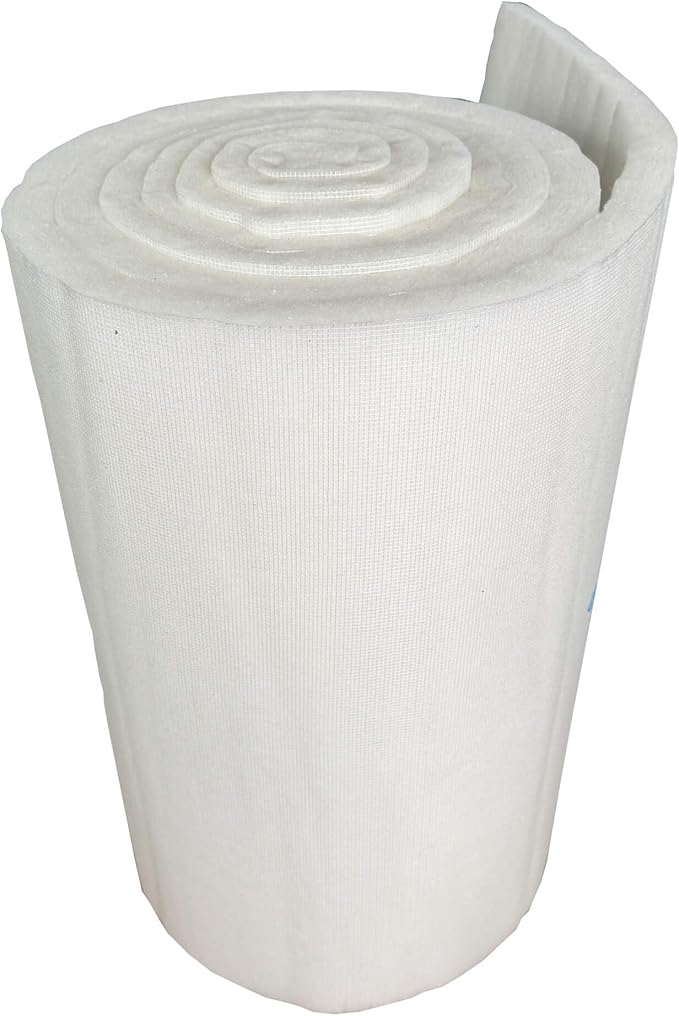 wioboy Paint Booth Ceiling Filter, Spray Booth Tacky Intake Filter for Down Draft Paint Booths (36" x 127" (4/case))