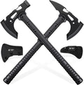 Freelander Tactical Axe 2 Pack, Sharp Tomahawk with Sheath, Portable Tomahawk with Clip and Bottle Opener, Durable Survival Hatchet for Emergency, Hiking and Camping