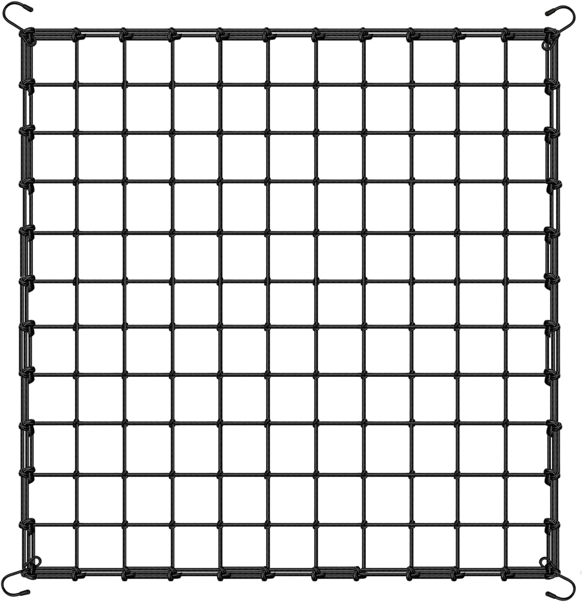 Scrog net 4x4 Trellis Net for Grow Tent,Heavy Duty Elastic Trellis Net with Hooks for Indoor Plant Growing Tents Garden Plant Net