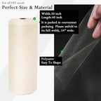 Ivory Tulle Fabric Rolls 54 Inch by 40 Yards Tulle Bolt Spool for Wedding Decorations DIY Tutu Baby Shower Table Skirt Ceiling Decor Birthday Party Craft Supplies