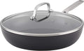 KitchenAid Hard Anodized Induction Nonstick Fry Pan/Skillet with Lid, 12.25 Inch, Matte Black