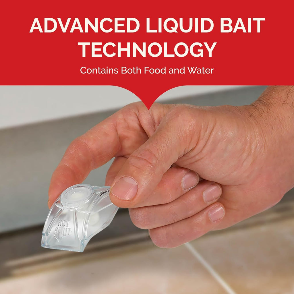 Hot Shot Ultra Liquid Ant Bait, 4 Count, 1 Pack