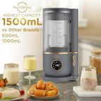 Nut Milk Maker | 50 oz Automatic Plant-Based Milk Machine | 9-in-1 Easy Use Milk Maker | 2025 Plant Milk Machine | Soy Milk Maker | Oat Milk Maker | Almond Milk Maker