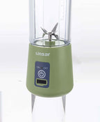 Portable Blender (Sage Green) for Shakes and Smoothies with Durable Stainless Steel Blades for Powerful Blending Performance, USB Rechargeable for Office, Gym, Kitchen and travel
