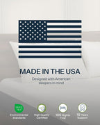 Life Balance 10 Inch Twin Size Mattress, Gel Memory Foam Mattress for Pressure Relief, Motion Isolation in Made in USA Mattresses, CertiPUR-US Certified, Medium Firm Twin Colchones, CY-10-T