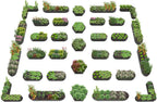 A ANLEOLIFE 33-Pack Deep Root Galvanized Raised Garden Beds Outdoor for Planting Vegetables Flowers Herb, Quartz Grey