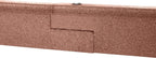 Playsafer Rubber Playground Border Edging Kit, 6' Flexible Heavy Duty Rubber Interlocking Playground Timber, No Dig Easy to Install (Neutral Brown, 8 Pack)