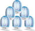 6 Pack Bug Zapper Indoor, Electronic Mosquitoes Killer Zapper with Blue Lights for Living Room, Baby Room, Kitchen, Bedroom(4)