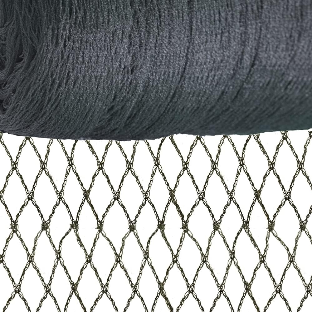 Meanchen Bird Netting 20x20 Ft, 1/2In Mesh Heavy Duty Garden Netting Pest Barrier for Plants, Vegetables, Extra Strong Woven Mesh Netting, Animal Fencing for Fruit Trees Against Birds, Deer, Poultry