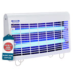 Flowtron Portable Indoor Fly Trap| Electric Insect Killer for Flies & Gnats with Dual Lure Method 30W UV Light & Pheromone Attractant | Sticky Strips, 500 Sq Ft for House & Restaurants