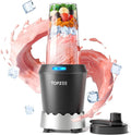 Personal Smoothie Blender - 1000W Single Serve Smoothie Maker with 24oz Portable Travel Cups, Ideal for Protein Shakes, Frozen Drinks, and Kitchen Use