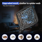 Mafiti Bug Zapper 3000V Ultra-Light Electric Fly Swatter with LED Light,Bug Zapper Indoor with Safety Grid for Home,Kitchen&Outdoor Camping-AA Battery Powered (not incl.)