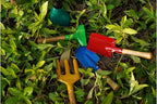 Kidz Gardening Tool Set – Gardening Tools Kit Includes Shovel, Rake, Fork Trowel, Children'z Garden Kit with Sun Hat, Apron, Gloves, Tote Bag, Sprayer and Bucket, Outdoor Play Toyz Gift for Kidz