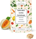 Woods Creek Seeds: Hales Best Jumbo Cantaloupe Melon Seeds for Planting - Over 130 Heirloom Non-GMO Cantaloupe Seed for Planting - Beginner Friendly Fruit Seeds for Home Gardening