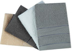 Casa Lino Face Towels & Body Wash Cloths for Showering - 100% Cotton Wash Cloths for Bathroom - Highly Absorbent & Quick Drying Washcloth Set - Cotton Washcloths 24 Pack (12" x 12") - (Multicolor I)