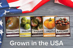 Gardeners Basics, 5 Rare Tomato Seeds for Planting Variety Pack Heirloom Tomato Seeds, Cherokee Purple, Black Krim, Pineapple, Green Zebra, Black Cherry, Determinate and Indeterminate & More, Non GMO