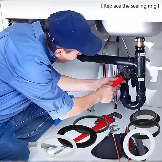 11228 11412 Pool Pump O-Ring Gaskets - Replacement L/Ring Seals for Swimming Pool Sand Filter, Hose & Pump Motor