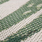 Paco Home Outdoor Rug Beige Green with Floral Palm Leaf Design Waterproof, Size: 7'10" x 11'2"