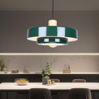 Plug in Pendant Light Green Modern Pendant Lamp E26 Vintage Hanging Light Fixture with 14ft Cord On/Off Switch for for Dining Room Bedroom Living Room Kitchen Island