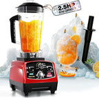 WantJoin Commercial Blender - 68oz Large Capacity Professional Blenders for Kitchen Smoothie Blender w/Powerful 2.5 HP Motor, 15 Speeds, 1-5min Timer, 30000 RPM, High Speed for Catering &Home