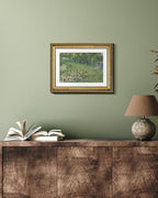 VIYYIEA Gold Framed Wall Art Canvas Print Home Decor Flower Wall Decor Van Gogh Wall Art Vintage Botanical Garden Prints House Decor Floral Paintings Wall Pictures for Living Room Bedroom 11x14in