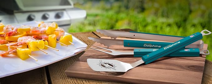 YouTheFan NFL Spirit Series 3-Piece BBQ Set