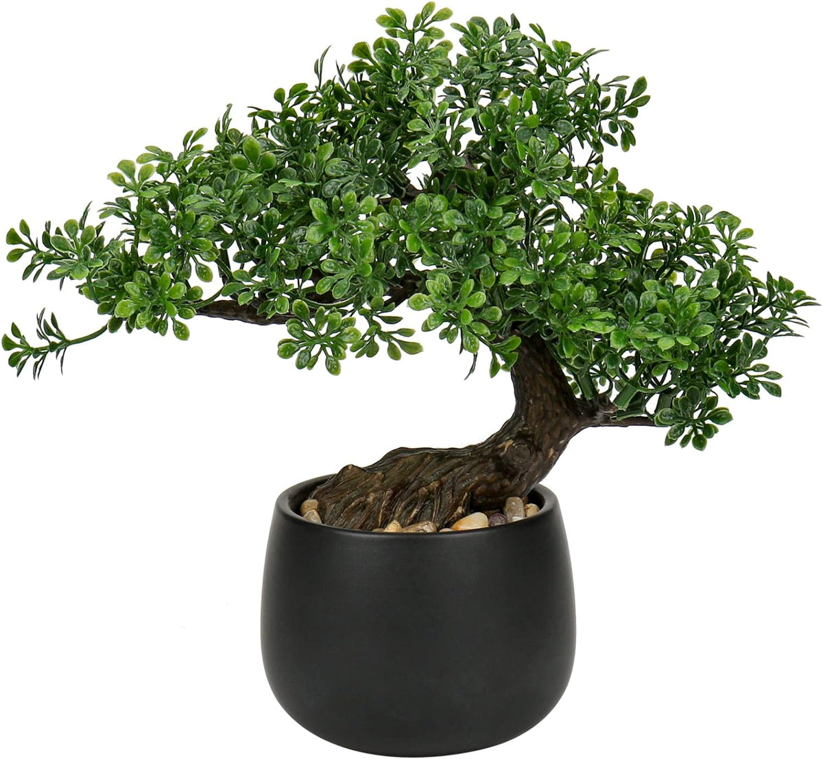 Artificial Bonsai Tree Juniper Faux Plants Indoor Fake Plants Decor with Ceramic Pots for Home Table Office Desk Bathroom Shelf Bedroom Living Room Farmhouse Decorations