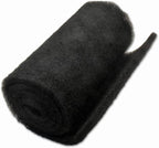 Black Coarse Filter Media, 1.25" Thick, 16" x 56" Roll, Perfect for Aquariums, Ponds or Water Gardens, Made in USA