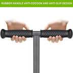 Dolibest Lawn Coring Aerator, Manual Grass Aerating Tool with Stainless Steel Soil Core Storage Tray, 4 Stainless Steel Corer Plug Aerator Tool, Garden Tool & Clean Hand Tool, Improve Lawn Health