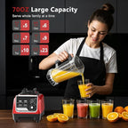 Blender for Smoothies with 1800 Watt Motor Powerful Countertop Blenders for Kitchen 70OZ Large Capacity Smoothie Blender and Grinder Combo for Ice Crush Frozen Drinks Puree