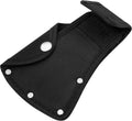 Hatchet Head Sheath Holster, Black Oxford Sheath for 1-1/4Lb Axe, Double Snap Hatchet Protector Cover with Belt Loop, Outdoor Camping Hiking Accessories