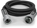 Garden Hose, Flexible Ultra Lightweight Durable, Kink-Free Water Hose - Non-Shrinking, Easy to Store, All-Weather, High-Pressure, Black (10 FT)