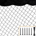 Chicken Netting 25'x25' with 1" Mesh Nylon Bird Netting for Chicken Coop, Heavy Duty Poultry Net Bird Net for Garden Deer Fence for Fruit Tree