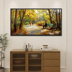 Large Canvas Wood Framed Wall Art Living Room Wall Decor for Bedroom Forest Landscape Painting Wall Pictures Artwork Picture Office Farmhouse Home Decorations 20×40IN