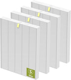 4 Pack C545 True HEPA Replacement Filter S Compatible with Winix C545, B151, P150, 9300 Air Purifier, Ture HPEA Filter S Only, Part number 1712-0096-00