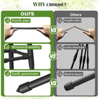 4 Ft obelisk trellis for Climbing Plants outdoor,4 Ft garden trellis with Extra Thickened Plastic-Coated metal pipes, Garden Indoor Potted Plant Support, Climbing Support for Potted Plants