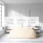 Kotton Culture 1 Pc Queen Size Duvet Cover Only -100% Egyptian Cotton Sateen 600 Thread Count Ultra Soft Premium Durable Comforter Cover Zipper Closure & Corner Ties (Butter, Queen/Full 90" X 90")