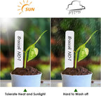 Plant Labels 300pcs 4 Inch with Garden Plant Markers Pen of Outdoor Waterproof,Plant Tags and Permanent Marking Pen, Garden Labels Gardening Gifts for Women Men