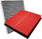 JTBU157-12295Engine And Cabin Air Filter Compatible with Subaru ASCENT(2023-2019), CROSSTREK(2023-2018), IMPREZA(2023-2017), LEGACY(2023-2020), OUTBACK(2023-2020)