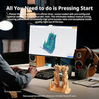 ANYCUBIC 2nd Gen Resin Technology ABS-Like Resin 2.0 Bundle, 3D Printer Resin with High Toughness, More Precise Details, Wide Compatibility for All LCD Resin 3D Printers (HD Grey, 4kg in Total)