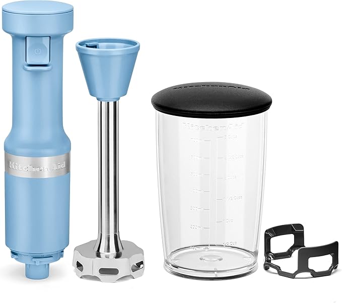 KitchenAid Variable Speed Corded Hand Blender - KHBV53, Blue Velvet